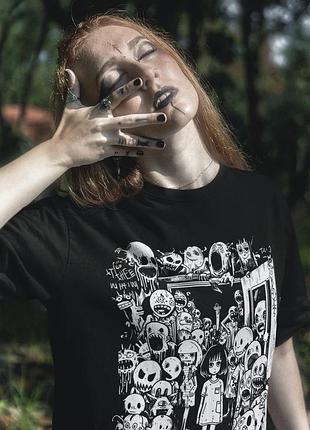 Футболка spooky monsters