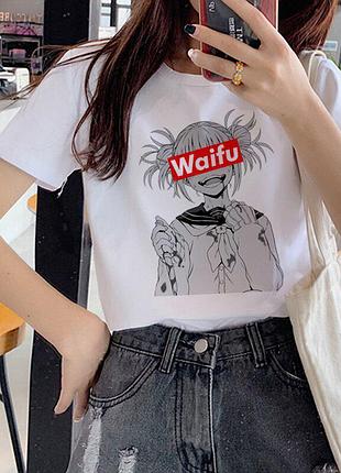 Футболка аниме «химико тога» unisex 3