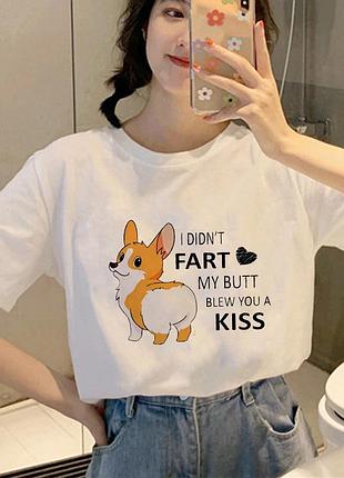 Футболка корги unisex
