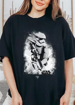 Футболка star wars the force awakens splatter stormtrooper unisex