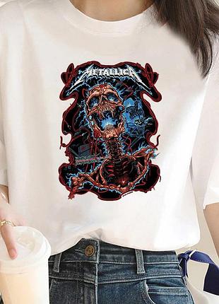 Футболка metallica unisex