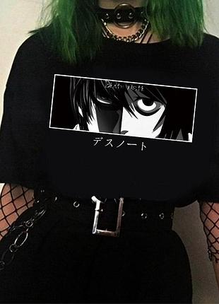 Футболка аниме тетрадь смерти unisex