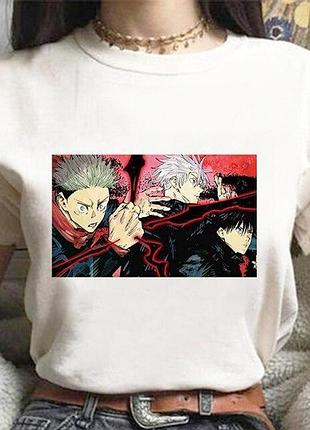 Футболка магическая битва - jujutsu kaisen unisex