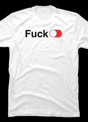 Футболка fuck off