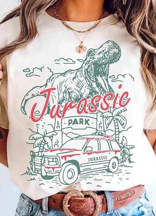 Футболка парк юрского периода unisex