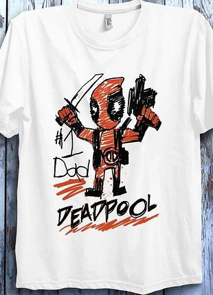 Футболка deadpool unisex