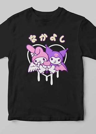 Футболка куроми. hello kitty unisex