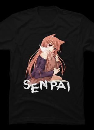 Футболка senpai wolf