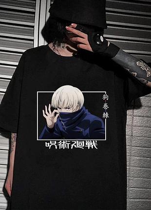 Футболка аниме «магическая битва» unisex