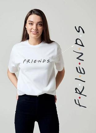 Футболка з вишивкою friends