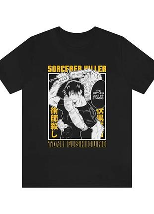 Футболка магическая битва unisex