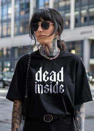 Футболка dead inside