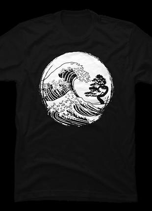 Футболка wave bonsai