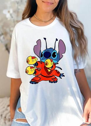 Футболка стич unisex