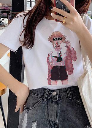 Футболка аниме «химико тога» unisex 11