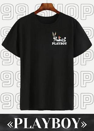 Футболка с багз банни & playboy unisex
