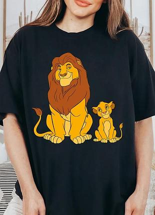 Футболка дисней король лев unisex