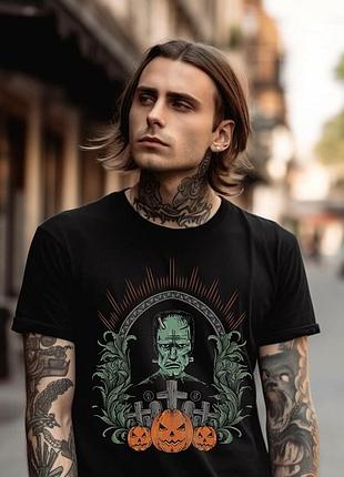 Футболка на хэллоуин франкенштейн unisex