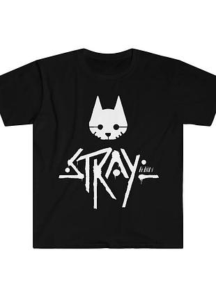 Футболка stray cat game unisex