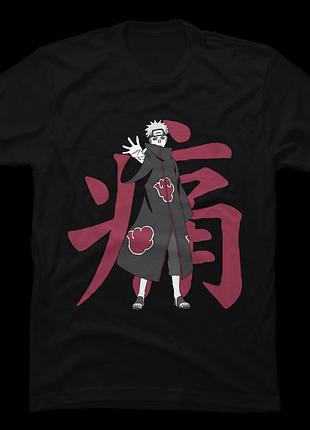 Футболка pain akatsuki unisex