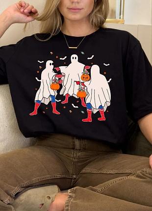 Футболка spiederman meme halloween unisex