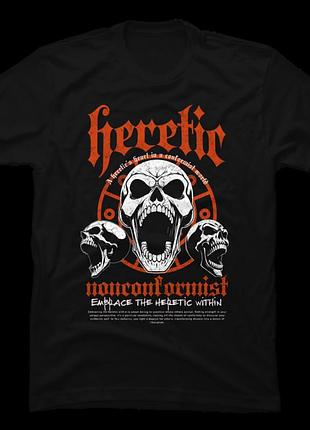 Футболка triple skulls design