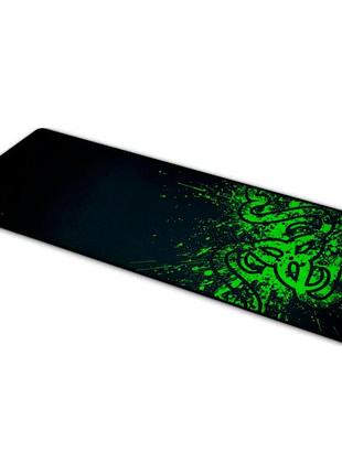 Коврик 300 * 700 тканевой razer с боковой прошивкой, толщина 3 мм, цвет black, пакет