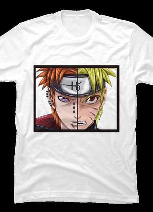 Футболка naruto and pain unisex