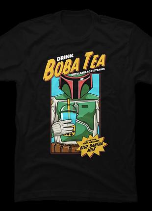 Футболка star wars drink boba tea