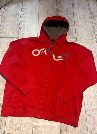 Мужское плотное худи кофта oakley