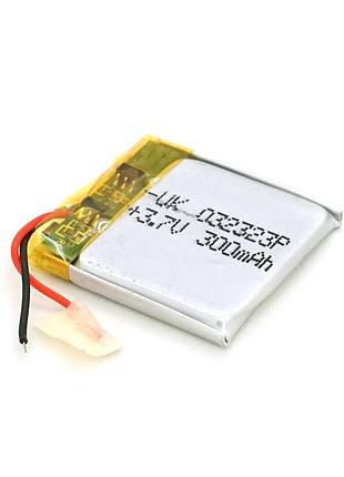 Литий-полимерный аккумулятор 3*23*23mm (li-ion 3.7в 300мач)