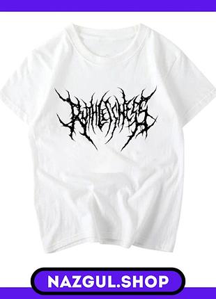 Футболка «kpop punk» unisex белая