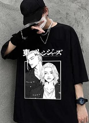 Футболка аниме «токийские мстители / tokyo revengers» unisex