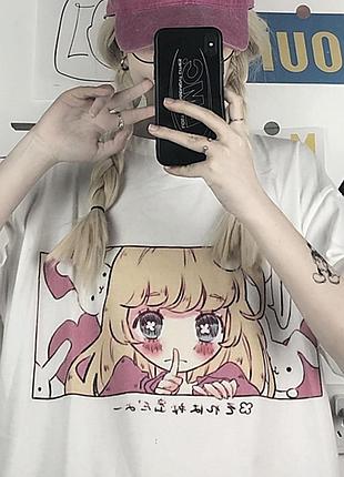 Футболка kawaii girl unisex