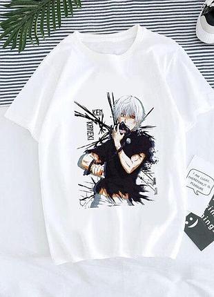 Футболка аниме tokyo ghoul - токийский гуль unisex