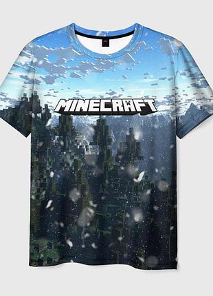 Футболка 3d «minecraft / майнкрафт»