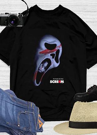 Футболка ghost face scream unisex