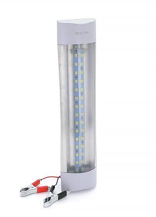 Лампа світлодіодна powermaster t8, 12v, 30 см, затискачі, box