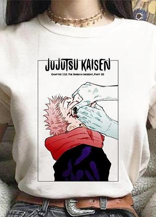 Футболка магическая битва - jujutsu kaisen unisex