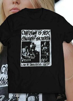 Футболка confusion is sex - sonic youth unisex