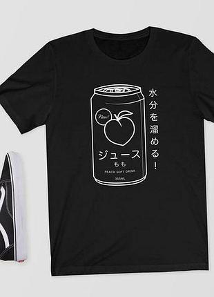Футболка «баночка с напитком» unisex