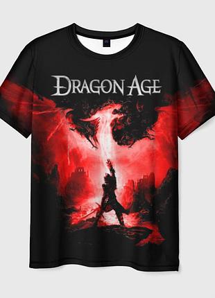 Футболка 3d «dragon age» unisex