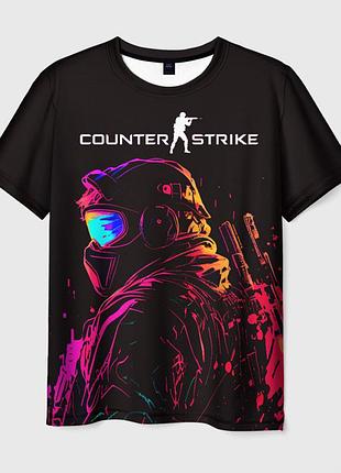 Футболка 3d counter strike