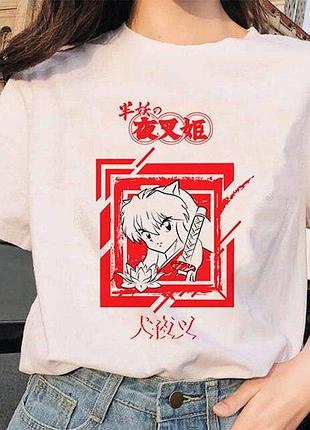 Футболка аниме «inuyasha» unisex 5
