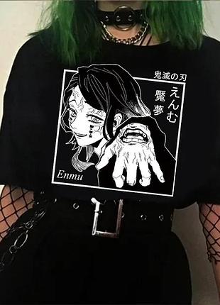 Футболка аниме «demon slayer» unisex