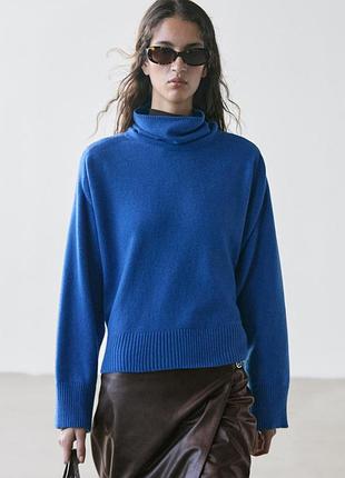 Шерстяной свитер massimo dutti