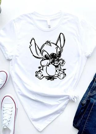 Футболка стич unisex