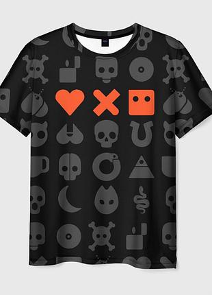 Футболка 3d «love death and robots» unisex