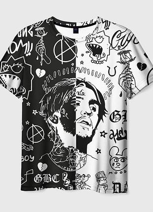 Футболка 3d "lil peep"