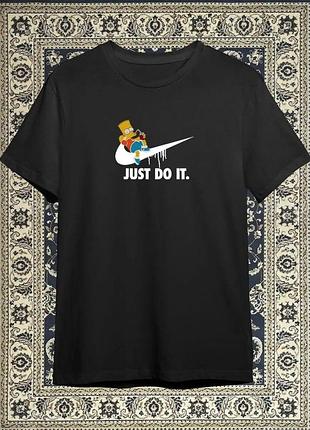 Футболка bart just do it unisex